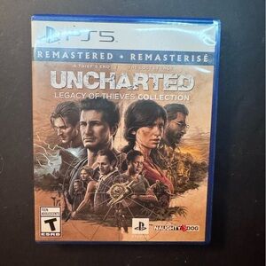 Sony Uncharted: Legacy of Thieves Collection for PS5 - Blue Case